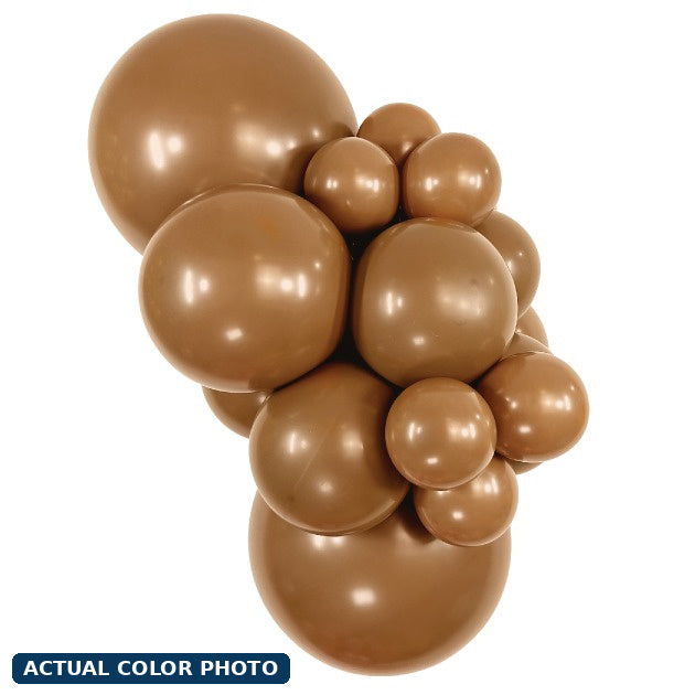 18" Sempertex Deluxe Mocha Balloons 25 per Bag #55599