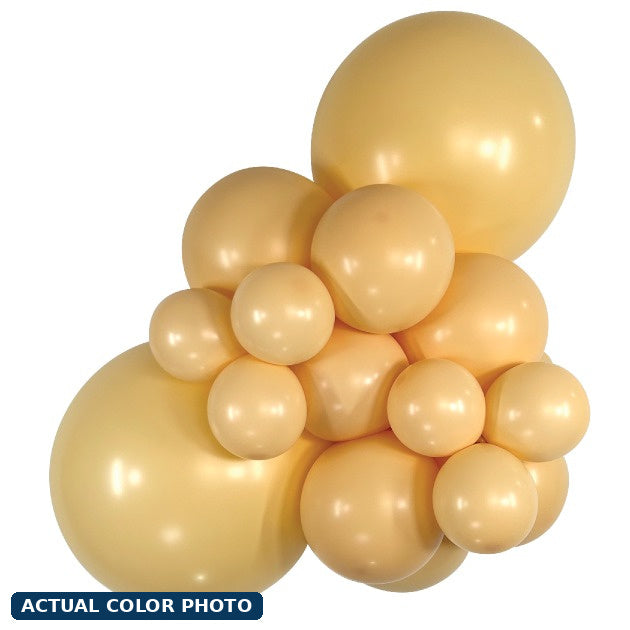 5" Sempertex Deluxe Peach Blush Balloons 100 Bag #51029