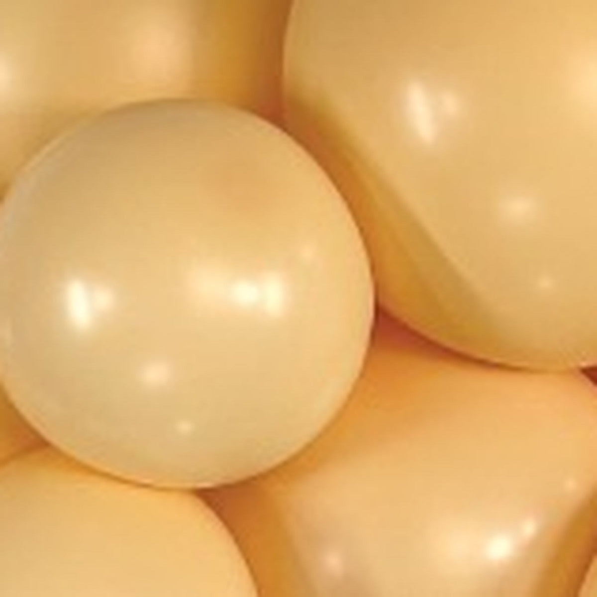 5" Sempertex Deluxe Peach Blush Balloons 100 Bag #51029