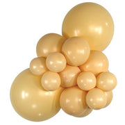 Sempertex DeluxePeachBlush balloons – inflated color cluster