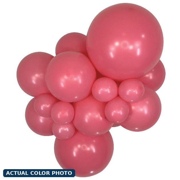 11" Sempertex Deluxe Rose Balloons 100 Bag #53556