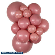 5" Sempertex Deluxe Rose Wood Balloons 100 Bag #51164