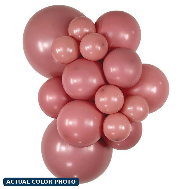 18" Sempertex Deluxe Rose Wood Balloons 25Bag #55164