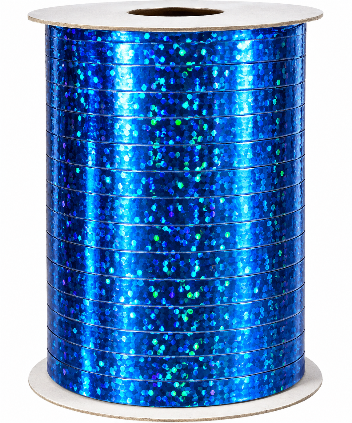 Holographic Royal Blue Mylar Curling Ribbon 3/16"x100 (D) Yds #H10012