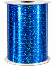 Holographic Royal Blue Mylar Curling Ribbon 3/16"x100 (D) Yds #H10012