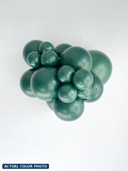 24" TUFTEX Metallic Forest Green Balloons 1ct #2454