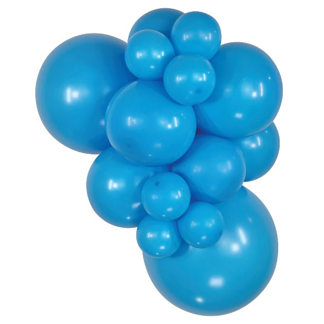 Sempertex FashionBlue balloons – inflated color cluster