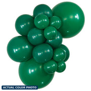 5" Sempertex Fashion Forest Green Balloons 100 Bag #51024