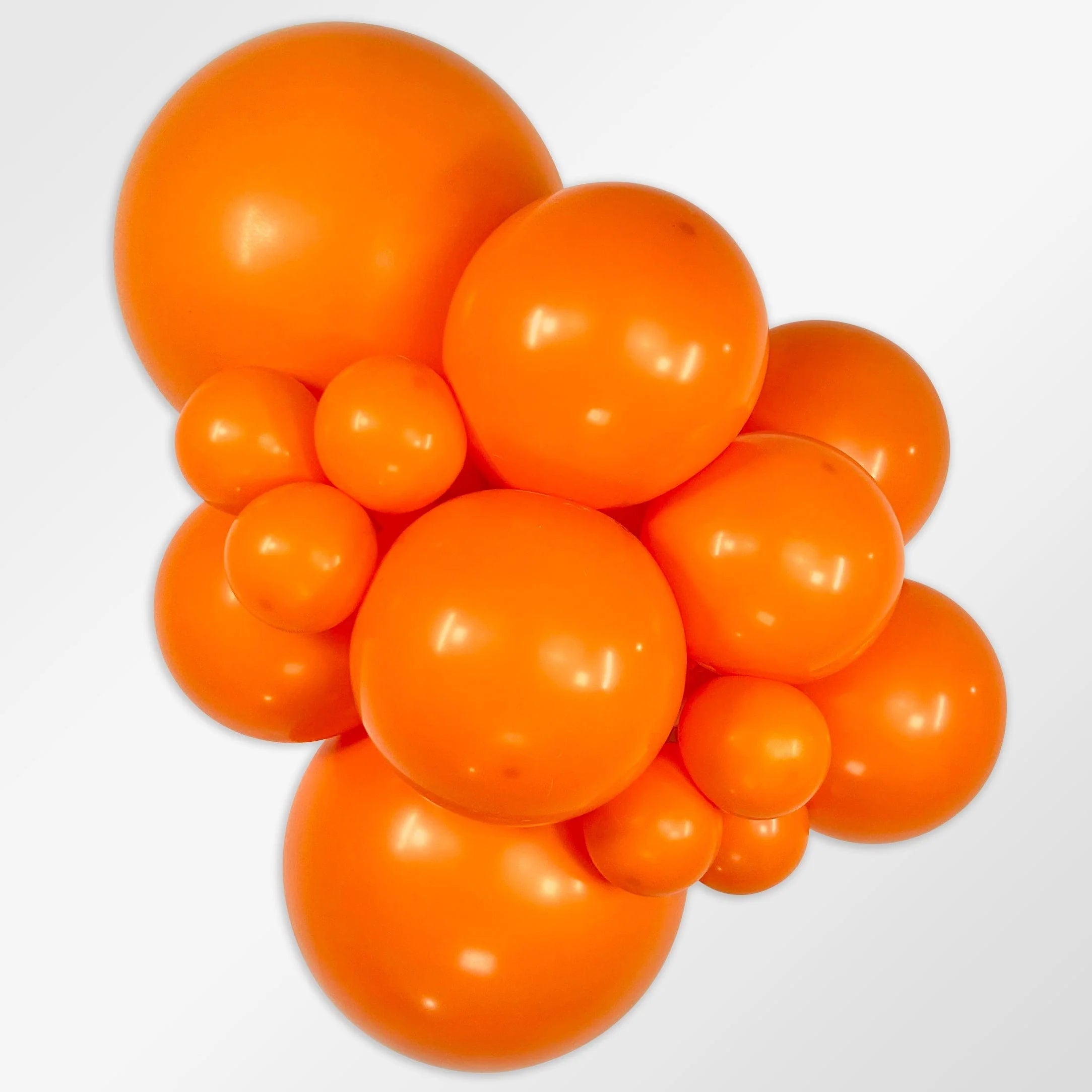 6" Link-O-Loon Sempertex Fashion Orange Balloons 50 Bag #54613