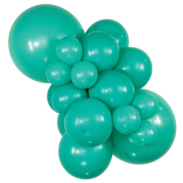 Sempertex FashionRobinsEggBlue balloons – inflated color cluster