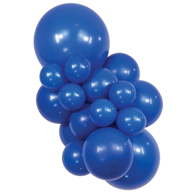 Sempertex FashionRoyalBlue balloons – inflated color cluster