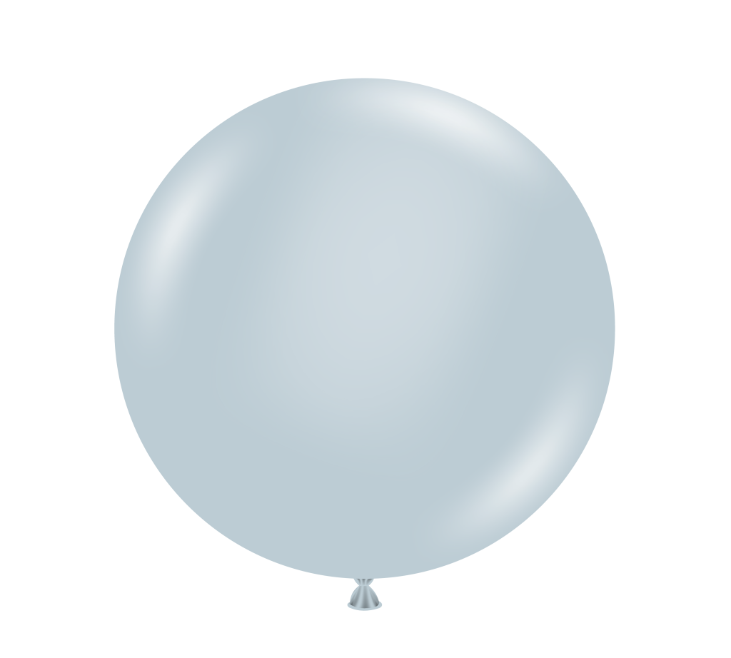 17" TUFTEX Fog Latex Balloons 50ct #17068