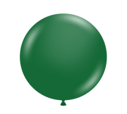 24" TUFTEX Metallic Forest Green Latex Balloons 1ct #2454