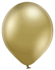 24" BELBAL Glossy Gold Premium Quality Balloons 1 per bag #13600