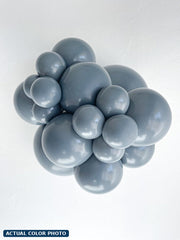 5" TUFTEX Gray Smoke Balloons 50ct Bag #15080