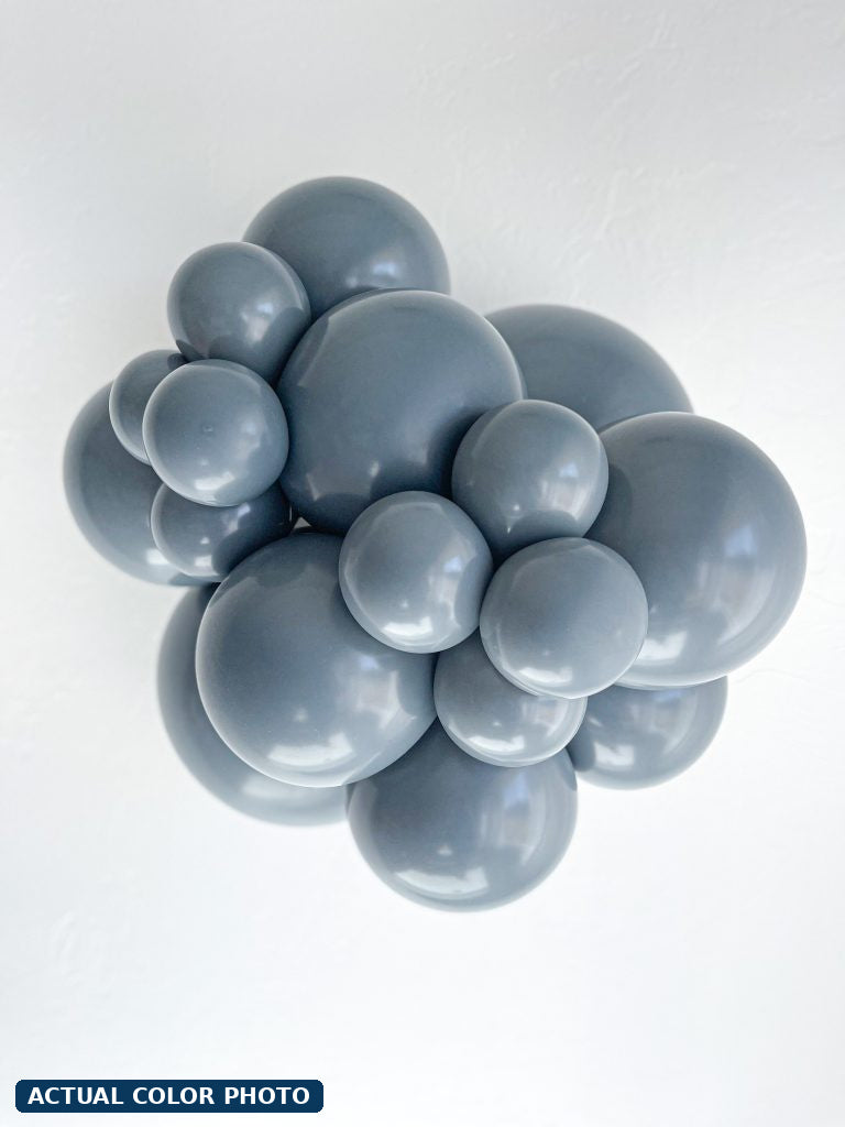5" TUFTEX Gray Smoke Balloons 50ct Bag #15080