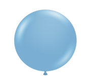 24" TUFTEX Georgia Pearl Light Blue Latex Balloons 1ct #2463