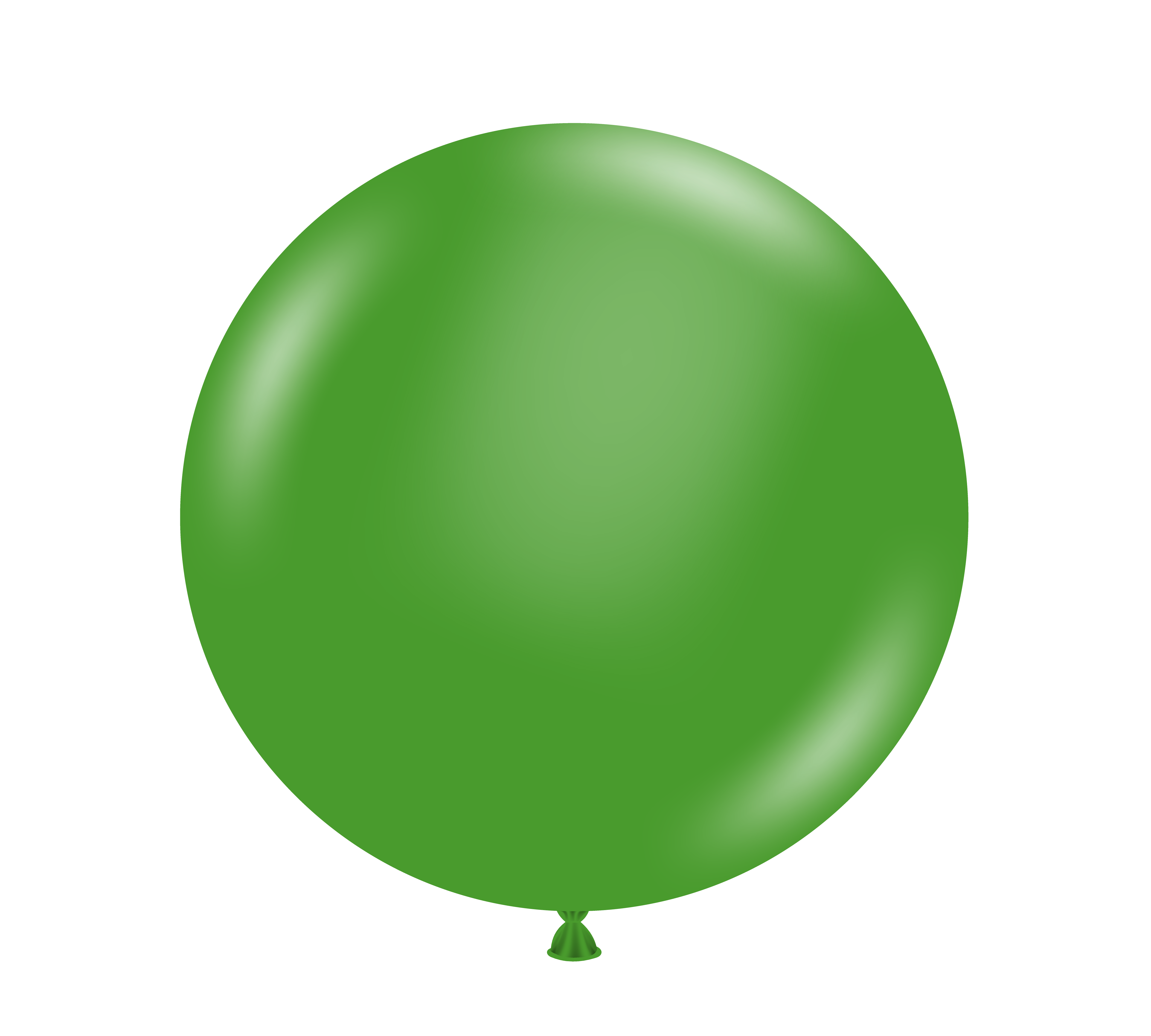 17" TUFTEX Green Latex Balloons 50ct #17004