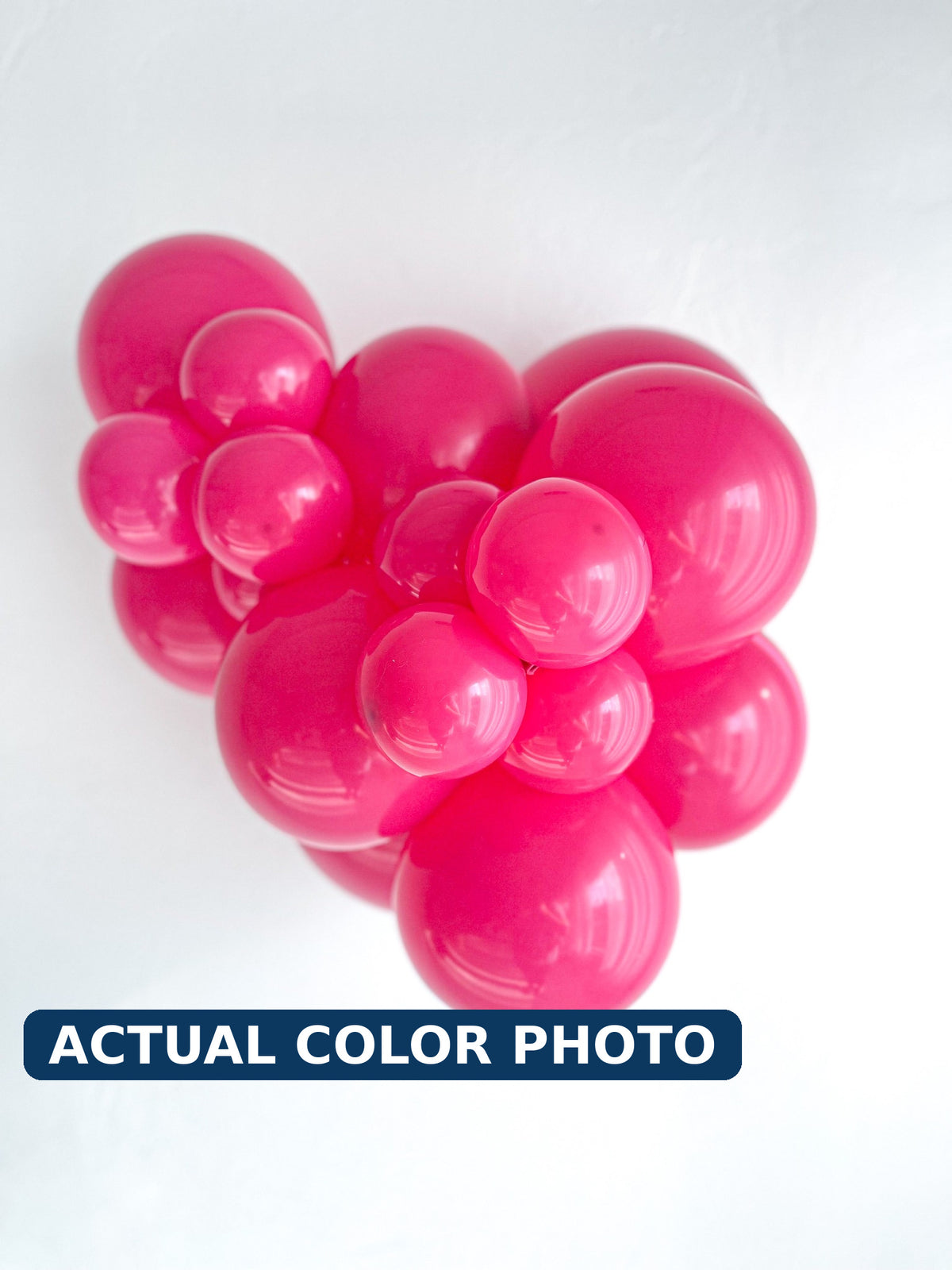 11" TUFTEX Hot Pink Balloons 100ct Bag #10029