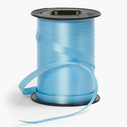 Baby Blue Wide Crimped Curling Ribbon 3/8"x750(250YDS)' #303