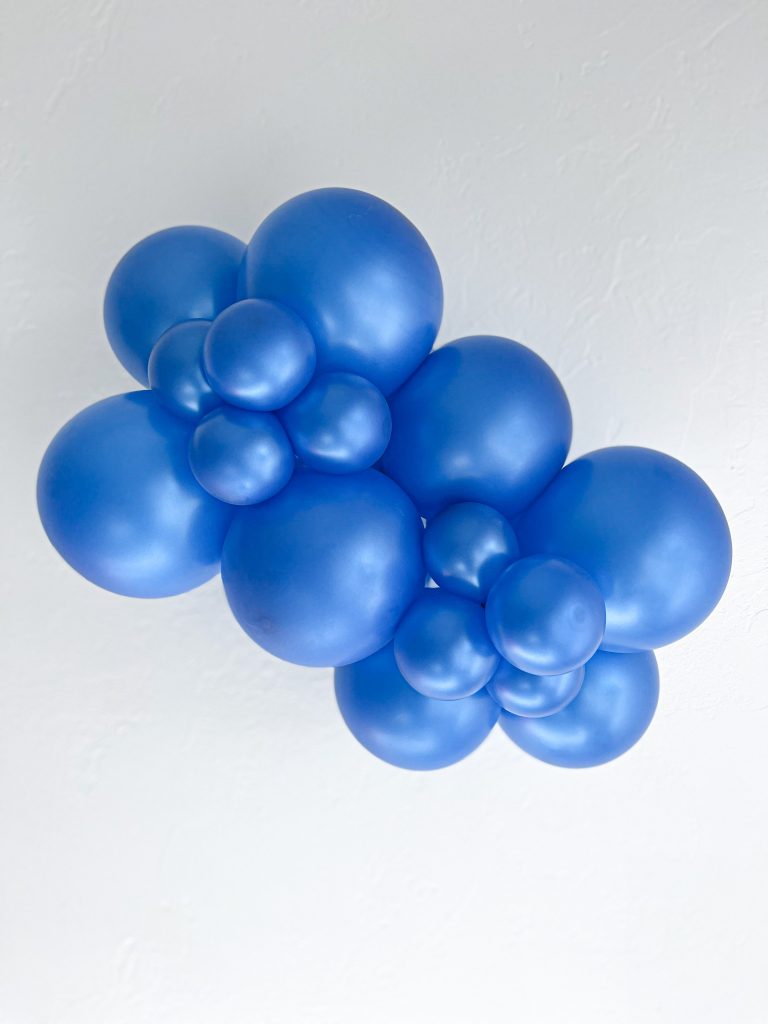 5" TUFTEX Metallic Blue Balloons 50ct Bag #15059