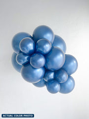 17" TUFTEX Metallic Midnight Blue Balloons 50ct #17051