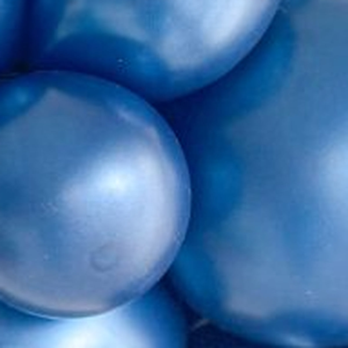 17" TUFTEX Metallic Midnight Blue Balloons 50ct #17051