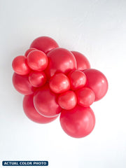 17" TUFTEX Metallic Starfire Red Balloons 50ct #17053