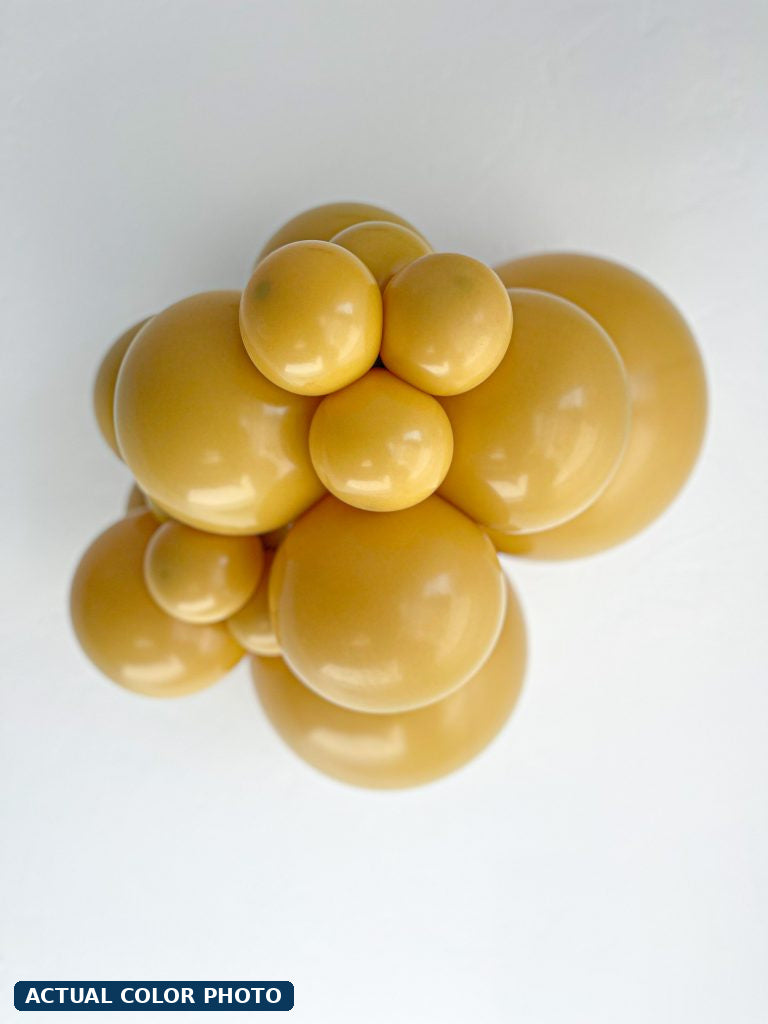 11" TUFTEX Mustard Balloons 100ct Bag #10024