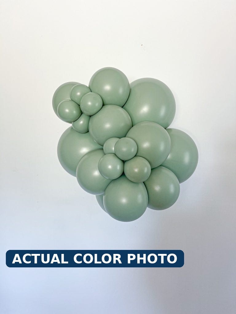 11" TUFTEX Meadow Pearl Eucalyptus Balloons 100CT #10056