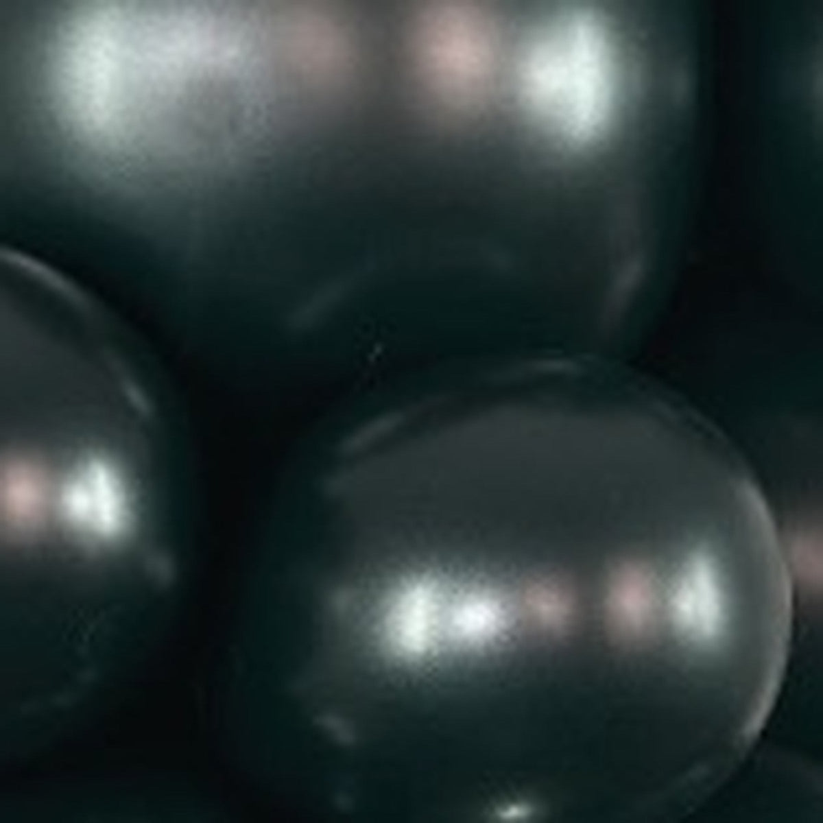 11" Sempertex Metallic Black Balloons 100Bag #53090