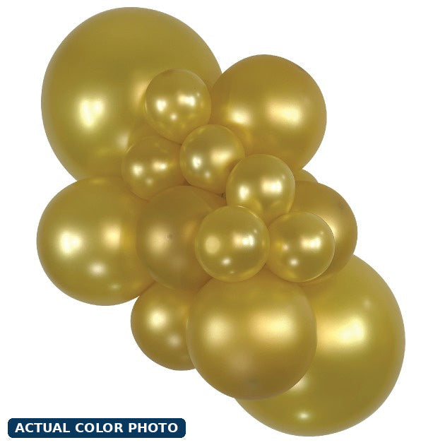 18" Sempertex Metallic Gold Balloons 25 Bag #55082