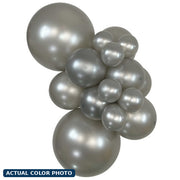 11" Sempertex Metallic Silver Balloons 100 Bag #53067