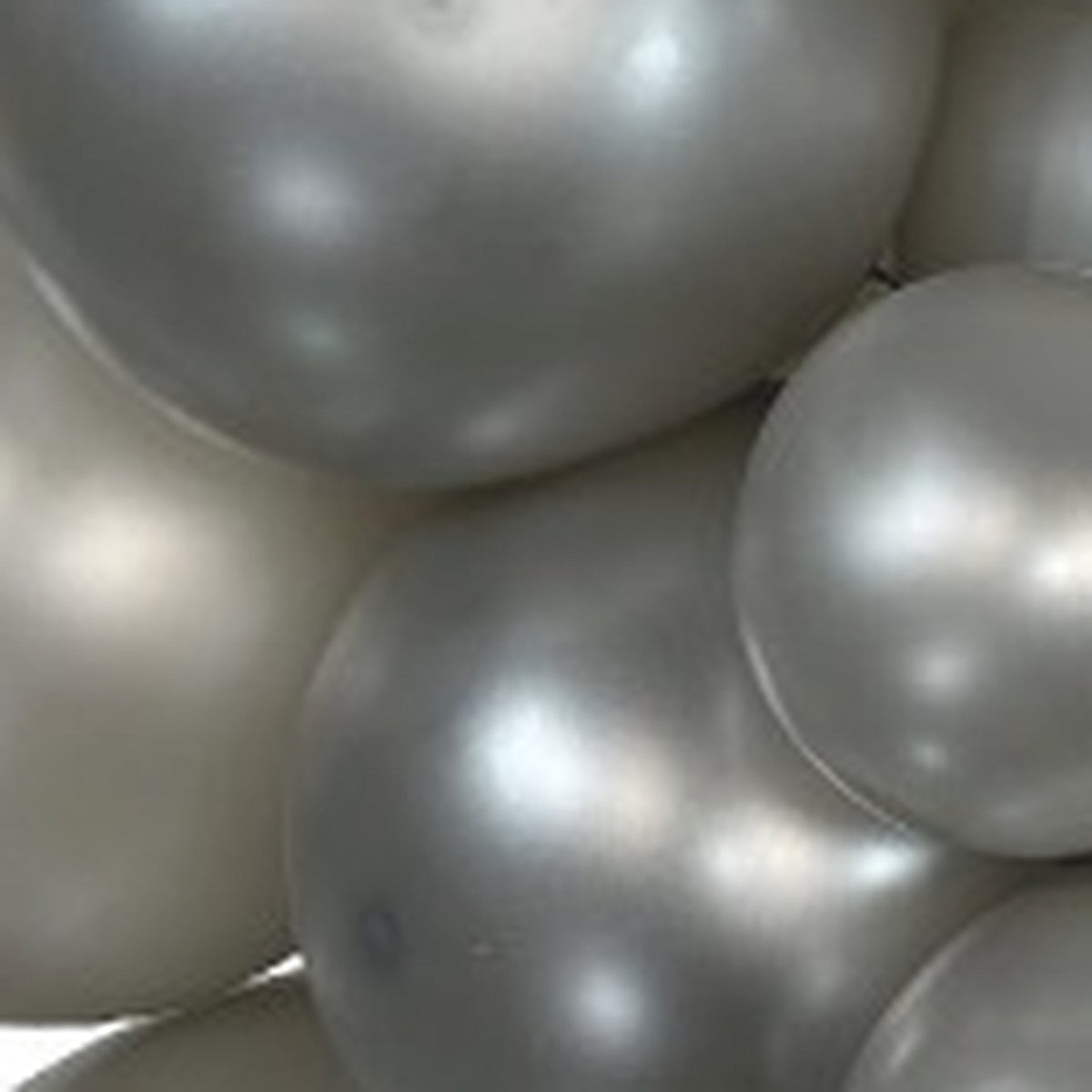 24" Sempertex Metallic Silver Balloons 1 count #59067