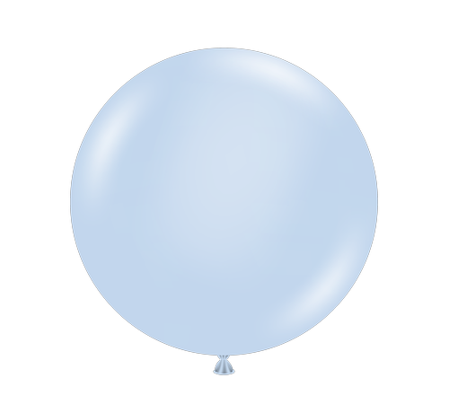 monet balloons, light blue balloons. pastel blue balloons