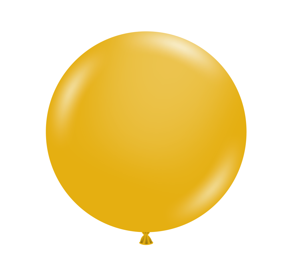 **Special Package** 11" TUFTEX Mustard Latex Balloons 25ct #10024-25