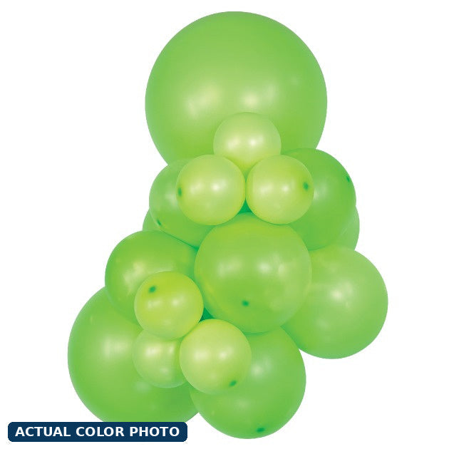 5" Sempertex Neon Green Balloons 100 Bag #51052