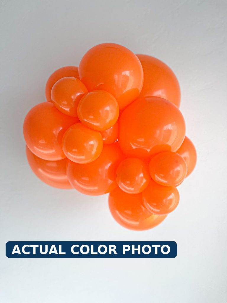 11" TUFTEX Orange Balloons 100ct Bag #10005