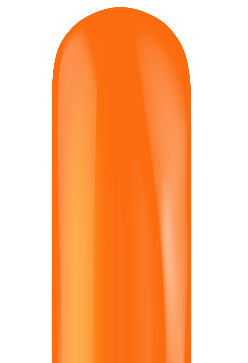 TUF TEX 260 Orange Twisting Balloons 50ct #26005