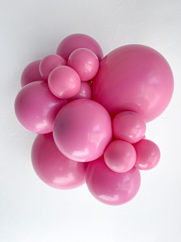 TUFTEX Pixie balloons – inflated color cluster