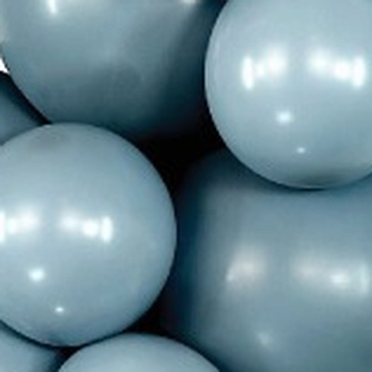 11" Sempertex Pastel Dusk Blue Balloons 100 Bag #53507