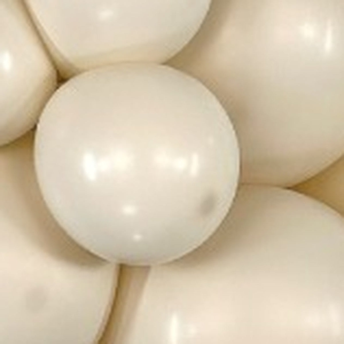 5" Sempertex Pastel Dusk Cream Balloons 100 Bag #51508
