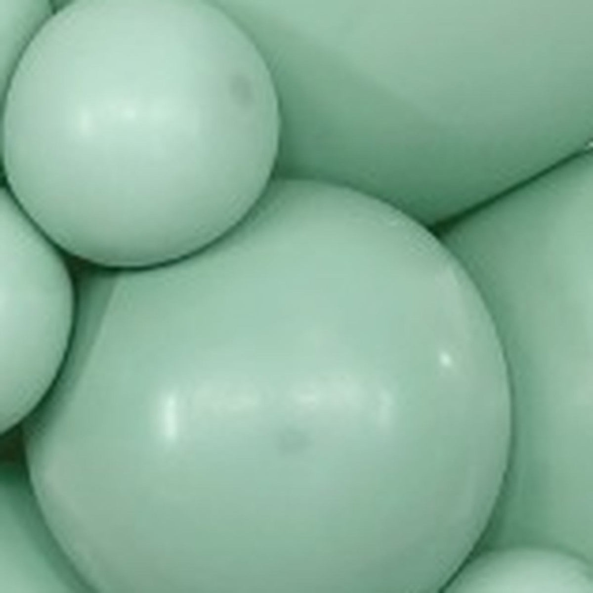 11" Sempertex Pastel Dusk Green Tea Balloons 100 Bag #53543