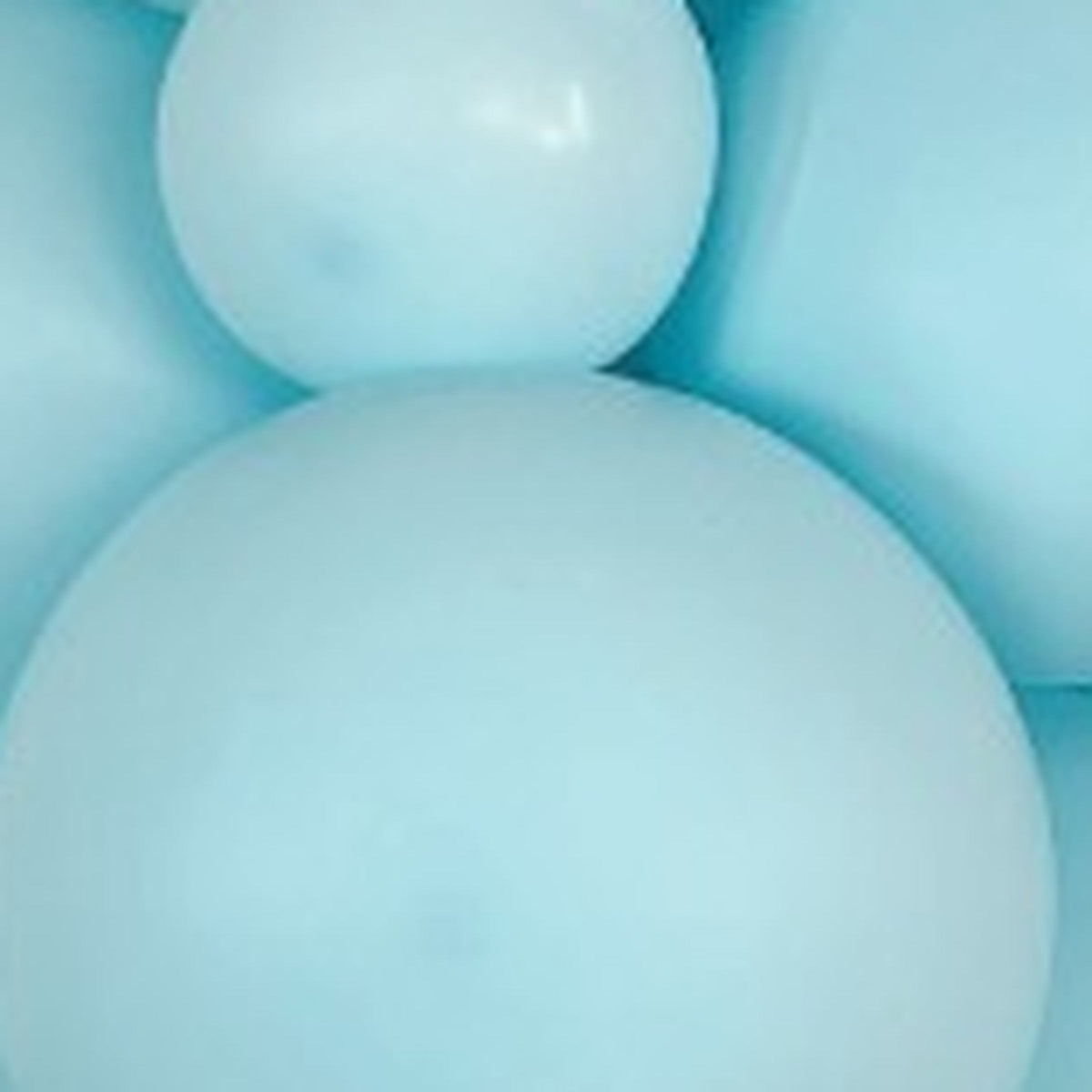18" Sempertex Pastel Matte Blue Balloons 25 Bag #55177