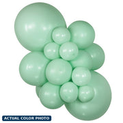 11" Sempertex Pastel Matte Green Helium Balloons 100 Bag #53176