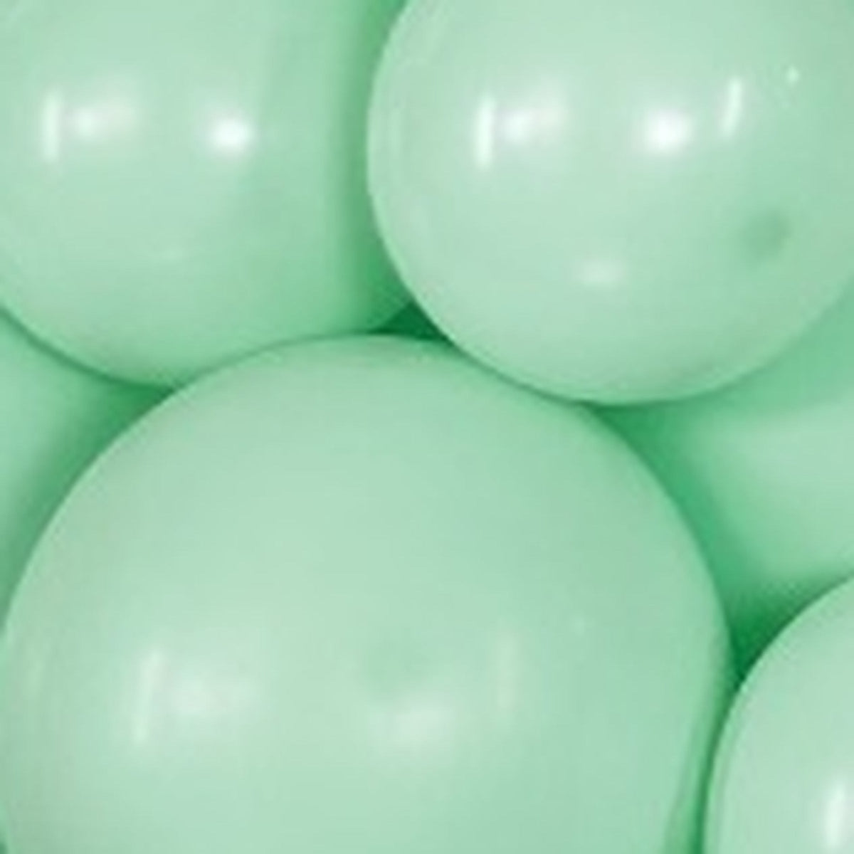 11" Sempertex Pastel Matte Green Helium Balloons 100 Bag #53176