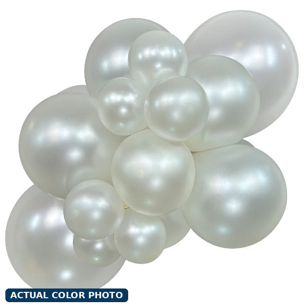 36" Sempertex Pearl White Balloons 1 count #56061