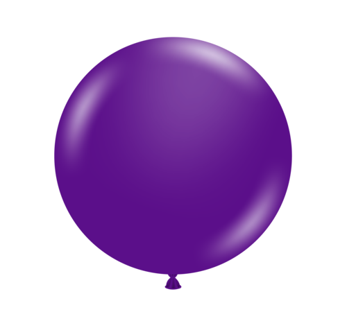 17" TUFTEX Plum Balloons 50ct #17079
