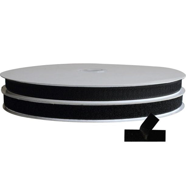 Velcro Roll 3/4"x5 YDS Black
