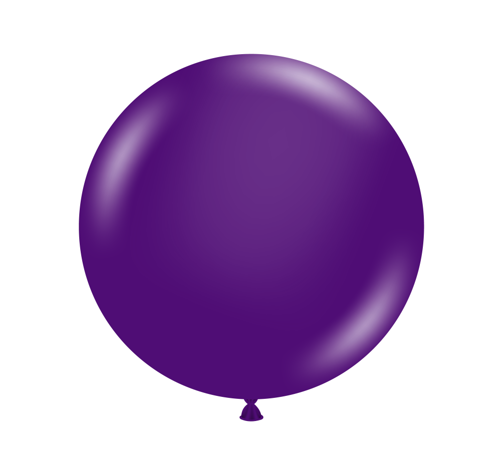 17" TUFTEX Purple Latex Balloons 50ct #17017